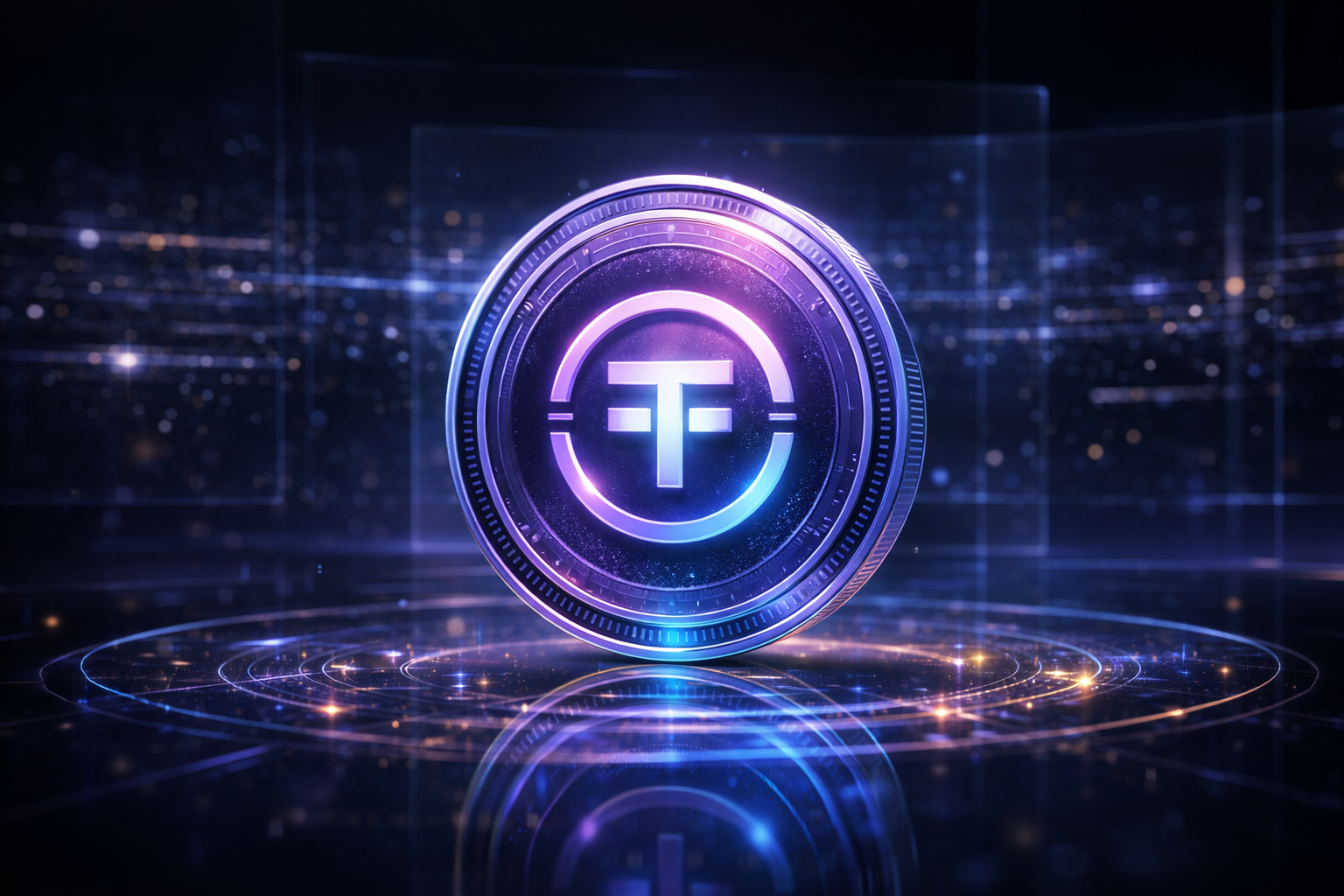 Illustration d'un stablecoin
